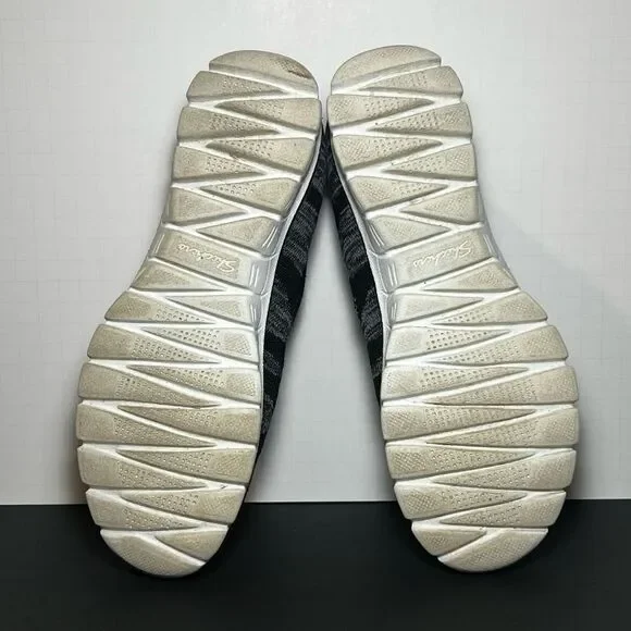 Womens SKECHERS EZ Flex 3.0 Take The Lead Black Running Shoes / Size 8.5 - Picture 8 of 9